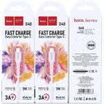 Hoco Fast Charging Cable for Type C D40