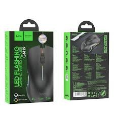 Hoco LED Flashing Gaming Wired Mouse GM19