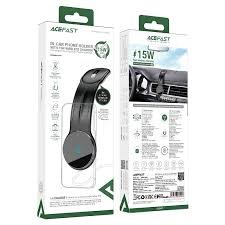 Acefast Velcro in-car wireless charging holder D21
