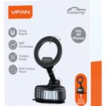 Magnetic Multi-Surface Suction Cup Phone Mount with Foldable Arm (H08)