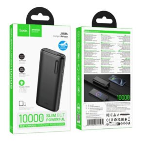 2A Slim Power Bank With Charging Indicator, dual Input, Dual USB-A 10000mAh