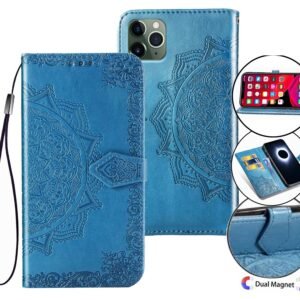 Wallet Case PU Leather Embossed for Google Devices